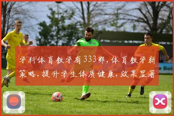 学科体育教学有333那,体育教学新策略,提升学生体质健康,效果显著